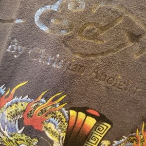 Ed Hardy by Christian Audigier Short Sleeve Dragons T Shirt